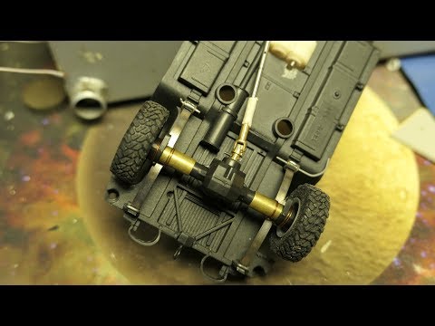 Видео: Строю модель УАЗ 469 на Р/У в масштабе 1:24,часть 4