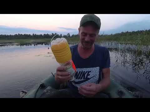 Видео: Ловля щуки на бутылки на торфяных разливах и немного спиннинга. Pike fishing on a plastic bottle.