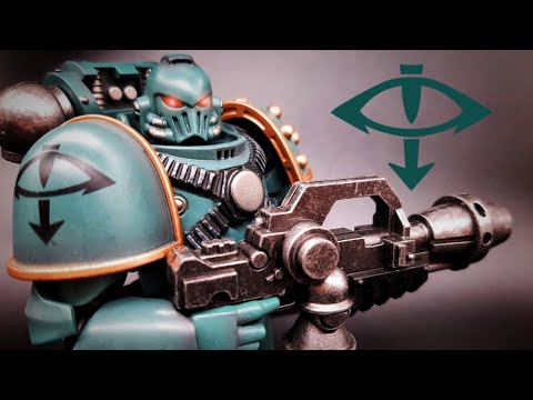 Видео: Легионер Сынов Хоруса от JOYTOY Warhammer 40000 Обзор Фигурки Огнемётчика👁️‍🗨️