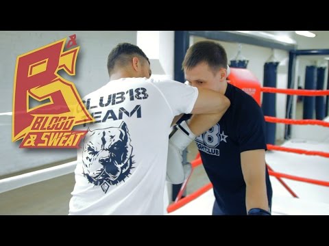 Видео: Тайский бокс. Разрыв клинча и удар локтем. Артем Левин. Artem Levin. Escape clinch and strike elbow.
