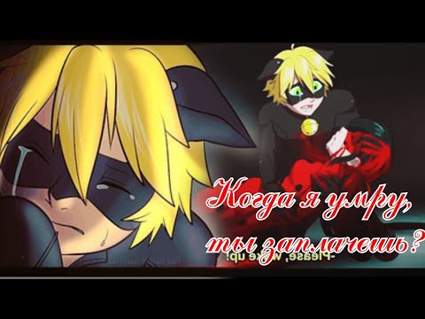 Видео: Клип//Леди баг и супер кот//Когда я умру, ты заплачешь?//До слёз.