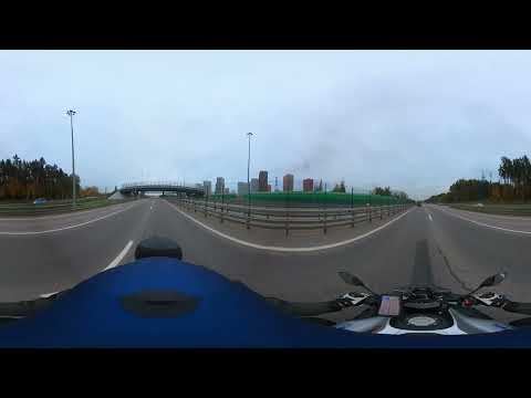 Видео: видео 360 Yamaha MT-07 Москва #1 Новый уровень