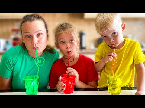 Видео: Лера и Лёва изучают цвета сборник серий