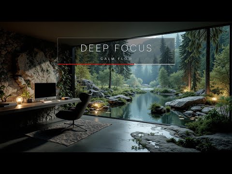 Видео: Лесной фон для учебы и работы