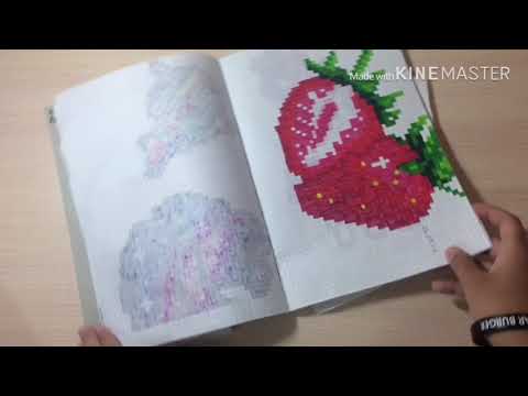 Видео: Мои рисунки по клеточкам🔥