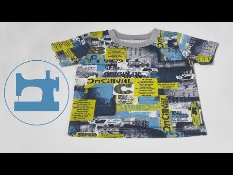 Видео: Как сшить 10 футболок за один день для вашего ребёнка