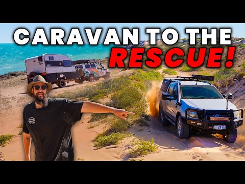 Видео: НАМ НУЖНО СБЕЖАТЬ! Внедорожный караван, кемпинг 4x4 в Австралии, Нингалу