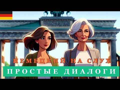 Видео: Разговорный немецкий в мини-диалогах для начинающих | НЕМЕЦКИЙ НА СЛУХ