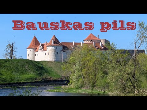Видео: Бауска (Латвия) | Bauska (Latvija) | Бауский замок (Bauskas pils) | Город кроликов