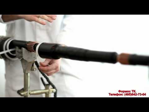 Видео: Соединительная муфта для кабеля с изоляцией из СПЭ