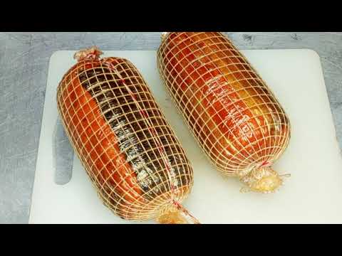 Видео: РУЛЕТ ИЗ КИЖУЧА , НЕЖЕНКА , горячего копчения