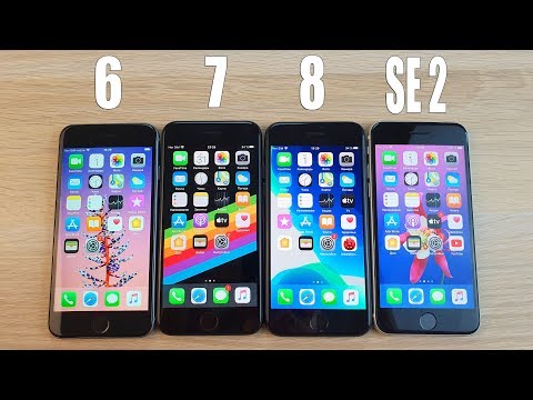 Видео: IPHONE 6 VS 7 VS 8 VS SE 2 - ЧТО ЖЕ ВЗЯТЬ? ОДИН И ТОТ ЖЕ ДИЗАЙН, НО НАЧИНКА РАЗНАЯ!