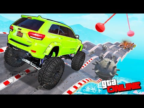 Видео: САМЫЙ ОПАСНЫЙ СПУСК БЕЗ ТОРМОЗОВ! СЛУЧАЙНЫЙ ВЫБОР ЧИТ ТАЧЕК ГТА 5 МОДЫ!