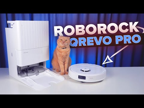 Видео: Roborock Qrevo Pro 🔥ОБЗОР + ТЕСТы🔥 Цена, качество, функции ✅ Моющий робот-пылесос для дома