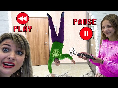 Видео: Лера поставила Толика на ПАУЗУ ВЕРХ НОГАМИ! Крэйзи шоу