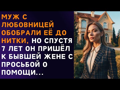 Видео: 🙋‍♀️ Любовница поняла лишь, когда стала его женой, почему его бывшая спокойно отдала ей мужа.