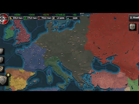 Видео: Продолжаєм захвативать мир за Германію в игре [Adsolute Empire] серія 3 захватили Польщу і Грецію.
