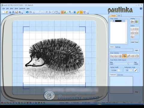 Видео: Урок 25. Рисуем шерстку и дизайн для стежки