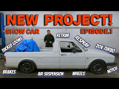 Видео: Эп.1. ПРОЕКТ ПОСТРОЙКИ выставочного автомобиля VW Caddy 20v Turbo!
