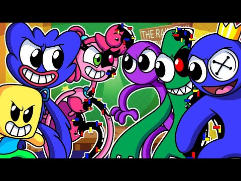 Видео: РАДУЖНЫЕ ДРУЗЬЯ - МЕЛОДИЯ ДРУЖБЫ! | Poppy Playtime/Rainbow Friends - Анимации на русском