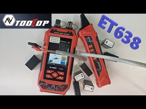 Видео: TOOLTOP ET638. Network Cable Tester 4 in 1. 10 функций теста сетевых кабелей + мультиметр  + NCV