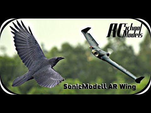 Видео: Sonicmodell AR Wing 900mm "Черный Ворон"- Большой обзор и полеты.