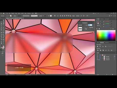 Видео: Гласморфизм Эффект стекла в Adobe Illustrator