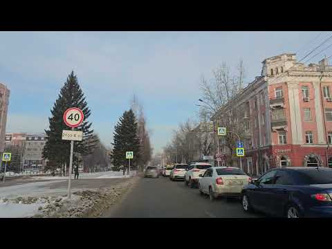 Видео: По Правобережному тракту в город Барнаул