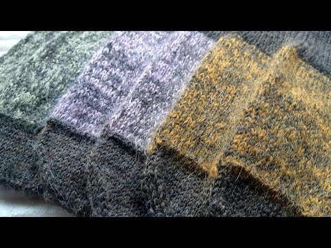 Видео: ВАРЕЖКИ ТЁПЛЫЕ, 🐑 ДЕРЕВЕНСКИЕ 😊 КАК ВЯЗАЛА🧶 #варежкиспицами