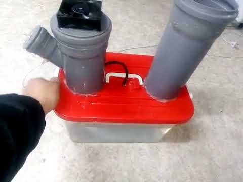 Видео: Выращивание шампиньонов. Климат. Увлажнитель для микрокамеры.