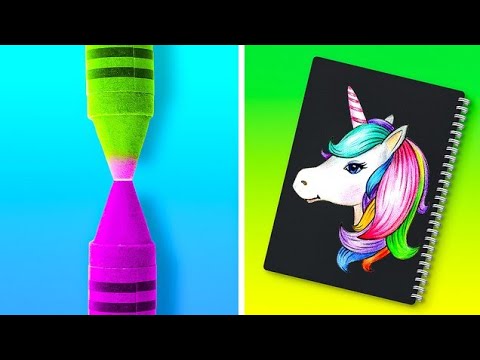 Видео: ЧЕЛЛЕНДЖ И ХИТРОСТИ ДЛЯ РИСОВАНИЯ || Победит тот, кто первый окончит школу рисования от 123 GO Like!