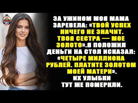 Видео: За ужином моя мама прорычала: «Твои успехи ничего не значат. Твоя сестра — моё ЗОЛОТО». А потом...