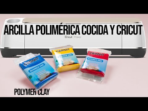 Видео: Обожженная полимерная глина и Cricut - туториал [Sub] | Ana Belchí