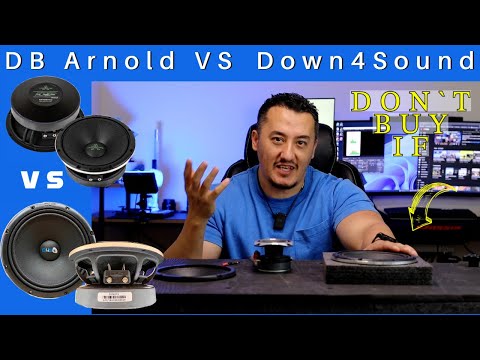 Видео: DOWN4SOUND PRO AUDIO 6.5" D4S-65 V2 против среднечастотной акустики Deaf Bonce Arnold 6.5