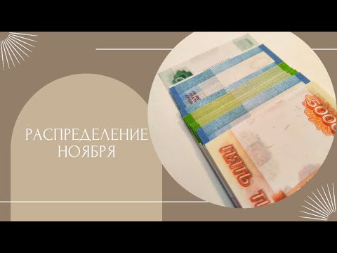 Видео: РАСПРЕДЕЛЕНИЕ НА НОЯБРЬ/ ЗАКРЫТИЕ НАЛОГОВ
