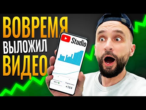 Видео: Загружай видео на YouTube ТОЛЬКО В ЭТО ВРЕМЯ