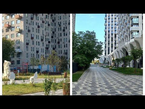 Видео: Зоны отдыха у жк Velton park и Velton Tovers в Москве 1.09.2024