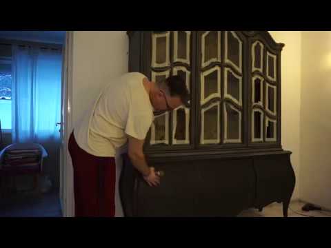 Видео: Как да преобразим шкафа в трапезарията с тебеширена боя Ани Слоун