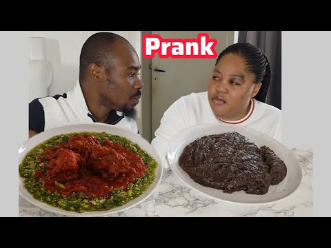 Видео: Розыгрыш над женой | Съел всю еду, чтобы посмотреть на реакцию жены 😅 | Mukprank | Видеорозыгрыш