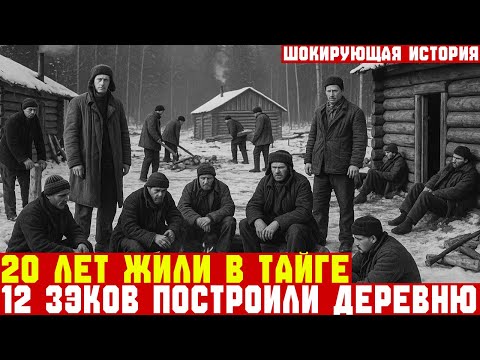 Видео: 12 ЗЭКОВ ПОСТРОИЛИ ДЕРЕВНЮ В ТАЙГЕ И ЖИЛИ ТАМ 20 ЛЕТ | История выживания | СССР