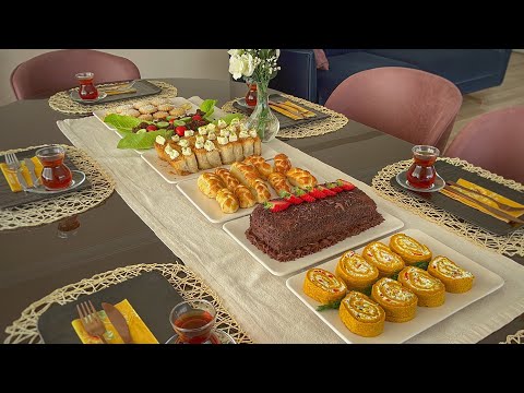 Видео: ПЯТЬ ЧАЙНЫХ РЕЦЕПТОВ/ 6 видов пяти чайных лакомств/Гостевое меню