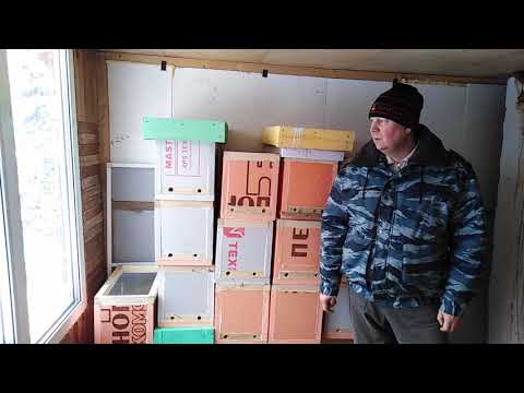 Видео: Простейший улей из эппс на 6 рамок.