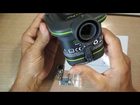 Видео: Переводим на литий насос для накачки матрасов.