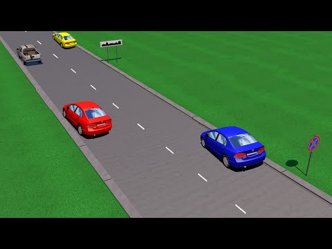 Видео: Кто из водителей выбрал разрешенное место для остановки?