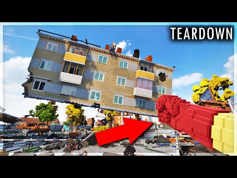 Видео: МОЙ СУПЕР СИЛЬНЫЙ КУЛАК ПРОТИВ ДОМОВ В TEARDOWN!