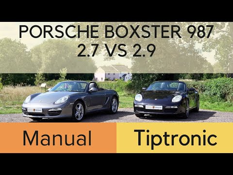 Видео: 🏁 PORSCHE BOXSTER 987 2.7 Tiptronic Кабриолет против 987 МКПП 2.9 987 Кабриолет