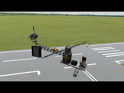 Видео: Как собрать вертолёт в KSP