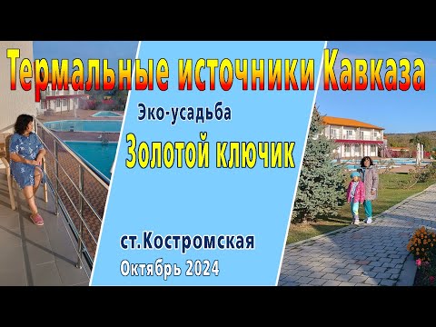 Видео: Термальные источники  Станица Костромская