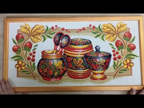 Видео: Алмазная мозаика. Итоговые работы к СП Каникулы с Мосфой. 