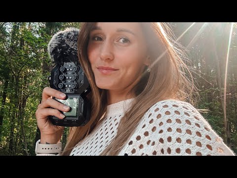 Видео: АСМР В ЛЕСУ ч.4 ( лето уходит ) ASMR IN THE FOREST 🌳